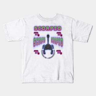 Scorpio 2a Jade Kids T-Shirt